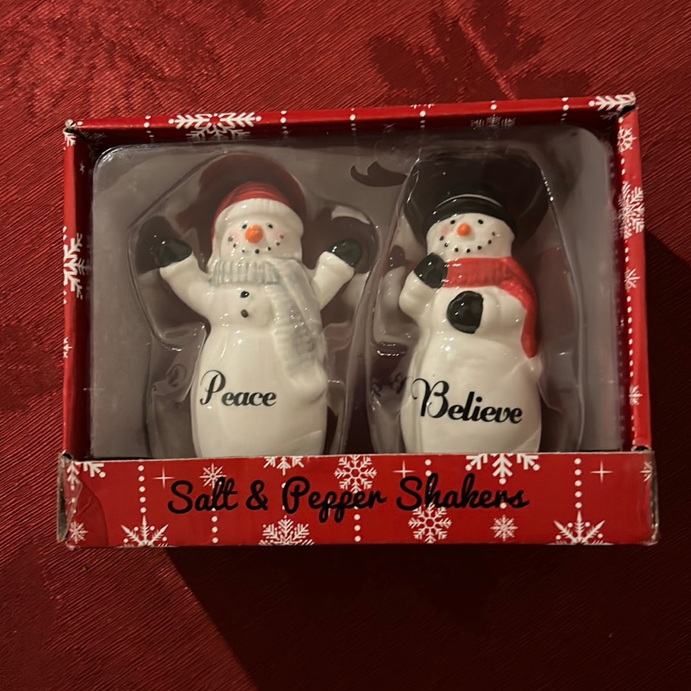 Salt and pepper shakers